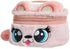 Women Girls Kids Fluffy Faux Fur Unicorn Makeup Bag, Small Cosmetic Organizer Plush Travel Storage Case
