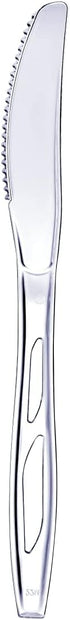 Comfy Package [200 Count Premium Heavyweight Disposable Knives - Clear Plastic Knives Heavy Duty, Perfect for Parties, Events, and Catering by Comfy Package