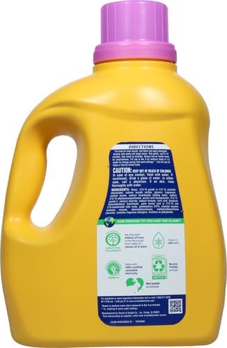 HAMMER Burst,77 Detergent,100.5 oz,(Pack 2) ARM & Plus OxiClean Odor Blasters Fresh Loads Liquid Laundry Fl
