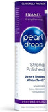 Pearl Drops 75ml Strong White Toothpaste, Polished Mint Flavour, Clinically Proven Whitening, Low Abrasion, Daily Use