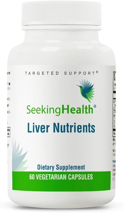 Seeking Health Liver Nutrients - 60 Capsules, Health Supplement for Glutathione Production & Liver Support