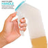 Male Urinal with Glow in The Dark Lid, 32 Oz Urine Bottle for Men (6 Bottles)