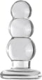 Transparent Anal Beads Butt Plug Adult Toys Masturbators Sex Tools with Safety