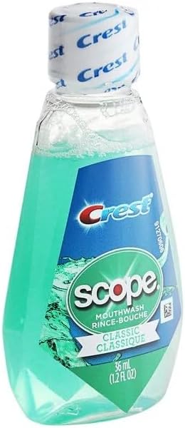 ZiQ Set 3 Set Travel Kit with Toothpaste, Mouthwash, Toothbrush, and Floss Picks