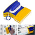 GOTOTOP Magnetic Window Cleaner Tools, Double-Sided Glass Wiper with 2 pcs Cotton for Home Use, Blue