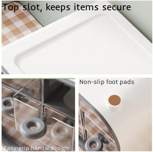 P-100 daily contact lens organizer, Disposable Contact Lens Dispenser, Cute storage Box for All Brands Daily Lens