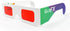 GloFX Color Therapy Paper Glasses - 5 Pack for Chakra & Chromotherapy Light Therapy