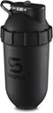 SHAKESPHERE Shaker Bottle, 24oz Leak Proof Protein Shaker for Pre Workout, Smoothies, BPA-Free, Matte Black