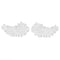 Jade Eye Mask, Moon Shape Jadestone Eye Pads for Cooling Facial Treatment, Travel and Vacation