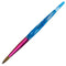 PANA Pure Kolinsky Acrylic Nail Brush - Round Shape Pink Ferrule with White Swirl Blue Handle (Size 6)