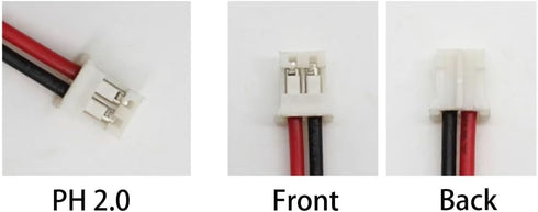 Lumaoer 602030 3.7V 300mAh PH2.0mm Headsets Headsets Rechargeable Battery with JST Connector for Wireless Dog Training