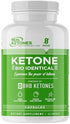 Real Ketones BHB Exogenous Ketones Keto Pills - Enhanced Energy Performance & Rapid Ketosis, Caffeine Free (1 Month)