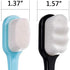 DI QIU REN Extra Soft Toothbrush for Sensitive Gums, Manual Toothbrush with 8 Tubes of Soft Floss