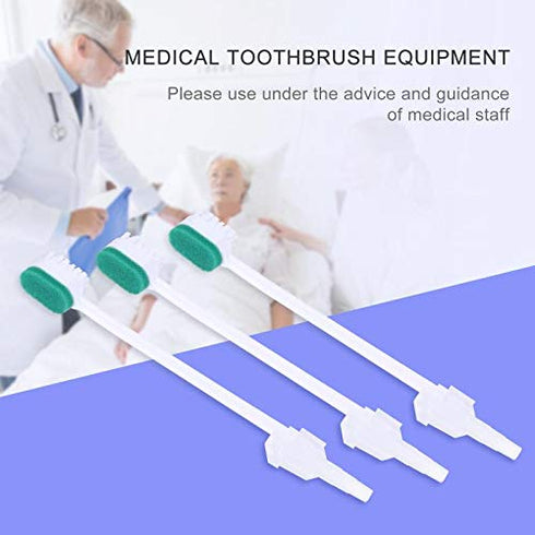 Disposable ICU Suction Toothbrush, Sputum Suction Sponge Swab - 20 Pcs