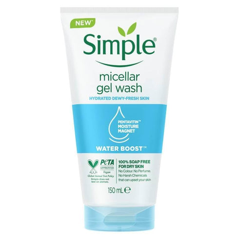 Simple Water Boost Micellar Gel Facial Wash - 5 Oz (150 ML) - 1 Count
