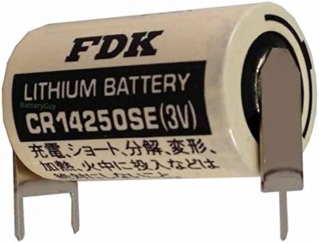 CR14250SE-FT Replacement 3V 850mAh Lithium PLC Battery (3-Pin)