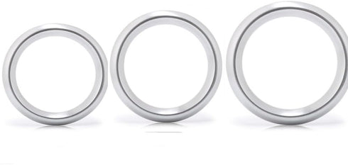 Metal Cock Testicle Ring Without Edges, Sexual Stimulation Device Prolonged Erection Sex