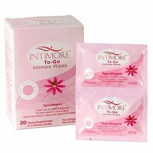 Intimore To Go Intimate Wipes-20 ct