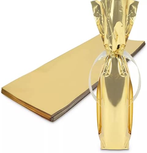 Luxurious Silver Metallic Paper Party Bags, Pack of 10, Premium, Eye-catching, Eco-friendly Gift Bags for Any