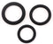 JESHVA Silicone Penis Ring Set for Men, including 3 Sizes 1.26-1.6 inch (Black)