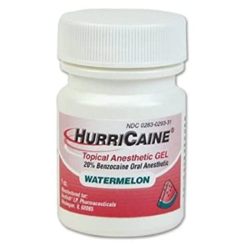 HurriCaine Topical Anesthetic Gel - Watermelon - 1 oz
