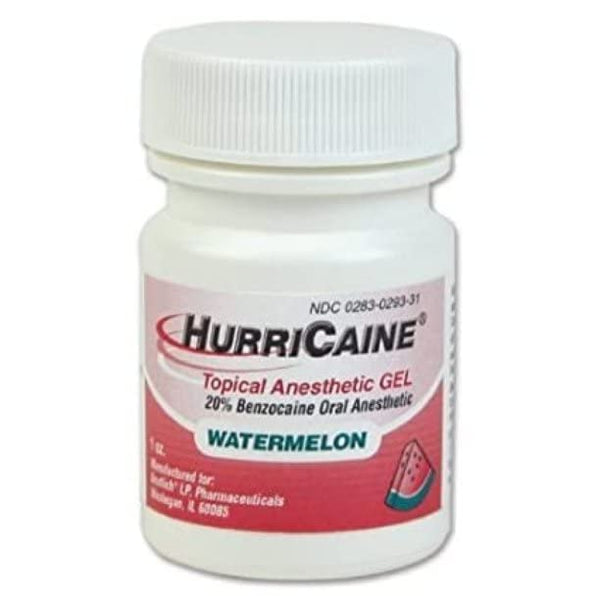 HurriCaine Topical Anesthetic Gel - Watermelon - 1 oz