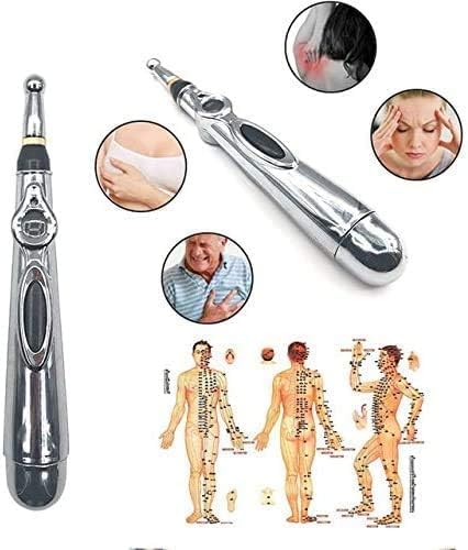 Zeerkeer 3-in-1 Electronic Acupuncture Pen for Pain Relief, Powerful Meridian Energy Massage Pen