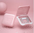 Retainer Case - Cute Mouthguard Case with Mirror, Slim Night Mouth Guard Case with Lid Hinge, Aligner Case