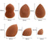 Pro Makeup Foundation Blending Sponges - 6Pcs Set