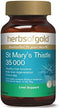 Herbs of Gold St Mary's Thistle 35000 60Tablets