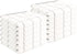 Arkwright Kitchen Tea Towels, Pack of 12, 100% Cotton Terry Dishcloths, Highly Absorbent & Quick Dry, 15 x 25 in, Grey