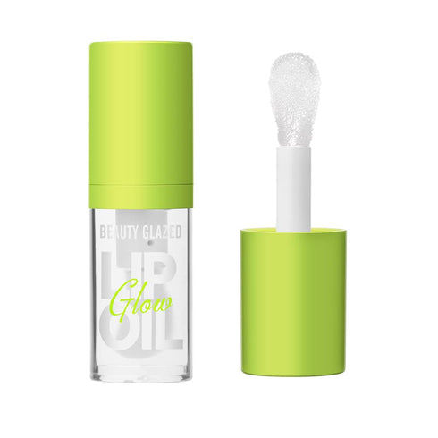 Beauty Glazed Big Brush Head Lip Oil, Ultra-Hydrating Glossy Finish Lip Glow Oil, 1, 101# MEET