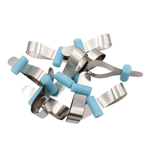 TEPTOARCH Lab Forming Sheet, 50pcs/Box - Orthodontic Sectional Contoured Metal Matrice for Adults/Children