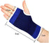 Flexible Wrist Brace/Hand Support Compression Pad - 2 Pack Wrist Palm Support for Men and Women