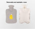 TIANYIA Reusable Unique Hot Water Bottle with Soft Cover, Leak Proof Hot Water Bag for Hand & Feet Warmer for Kids, Men