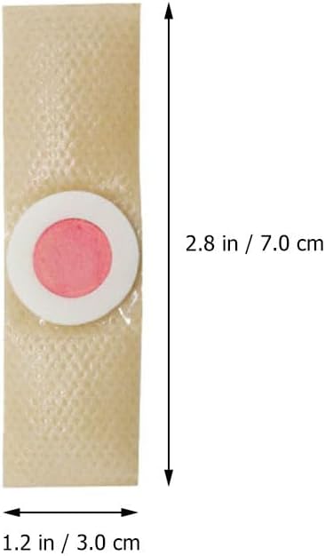 FOMIYES 72 Pcs Corn Remover Pads, Self-Stick Adhesive Foot Care Cushions for Pain Relief, Pink Toe Pads