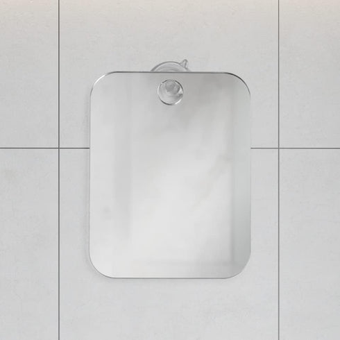 Shave Well Travel Anti-Fog Shaving Mirror, Portable Fogless Hanging Bathroom Shower Mirror