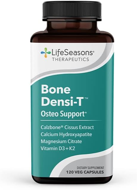 LifeSeasons Bone Densi-T - Osteo & Calcium Support for Bone Density, 120 Capsules