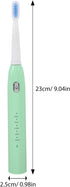 JHKNNK Electric Toothbrush Five-Speed USB Charging Waterproof Soft Bristle Toothbrush Built-in Battery for and Adults