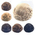Small Size Synthetic Hair Chignon Bun Donut - Clip in Braided Hairpieces for Straight Updo, Wedding Party Costume