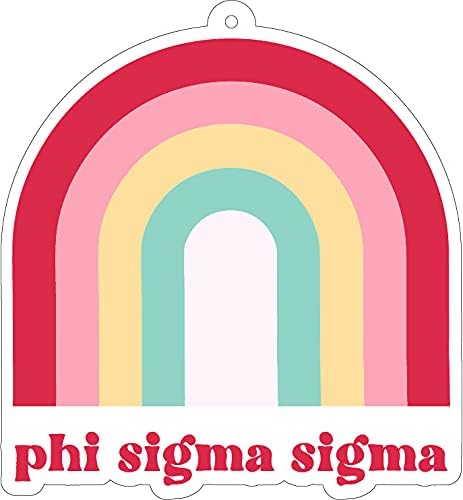 Gamma Phi Beta Rainbow Air Freshener - 2/Pack, Flowers & Sunshine Scent