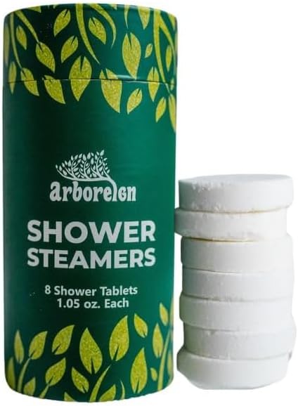 Shower Steamers Aromatherapy Eucalyptus, Relaxation Gifts for Women, Shower Steamer for Stress Relief and Self-Care