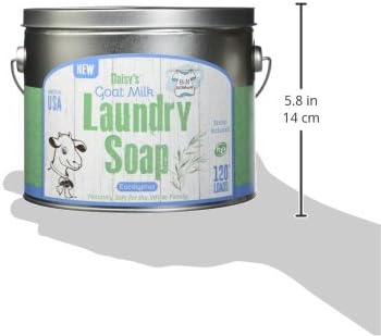 Brooke & Nora Goat Milk Laundry Soap, Eucalyptus, 120 Loads