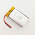 Rechargeable 3.7V Li Lipo Lithium Polymer Ion Battery Pack with 2 Pin 2.0mm/1.25mm JST Connector (102540 1100mAH 2.0Jst)