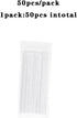 HYU VN 50pcs/Pack1PACK50pcs Smoking Pipe Cleaners Blend Cotton Rods Tobacco Smoke Mouthpiece Convenient Cleaning Tool