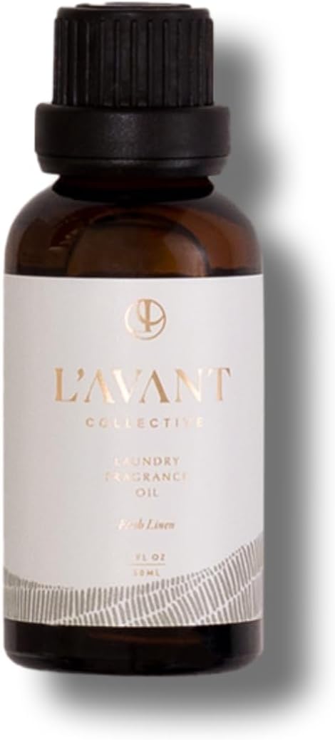L'avant Collective Laundry Oil Fresh Linen - Luxury Deep Cleaning & Odor Defense Essential Oil, 1oz