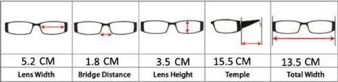 Eyekepper Ladies Reading Glasses, Oversized Square Design Readers for Women, Black