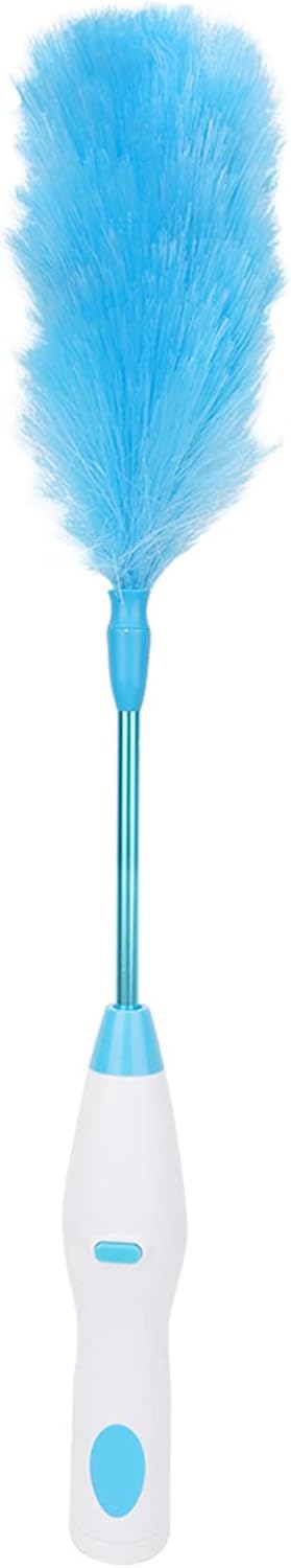 180° Bendable Electric Duster for Window Blinds and Furniture with Electrostatic Cleaning Feature