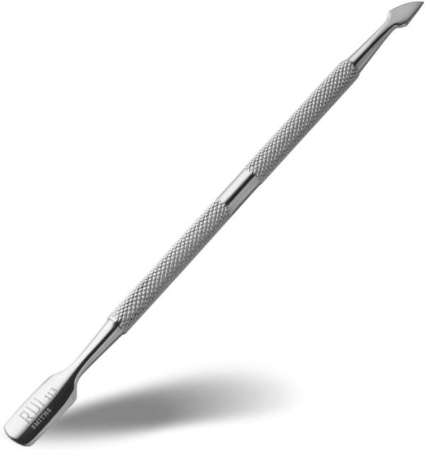 Rui Smiths Pro Cuticle Pusher, Stainless Steel Manicure Tool, Style 113