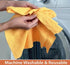 HDX 12x12 inches, 50 Pack Microfiber Cloth Roll - Easy Tear